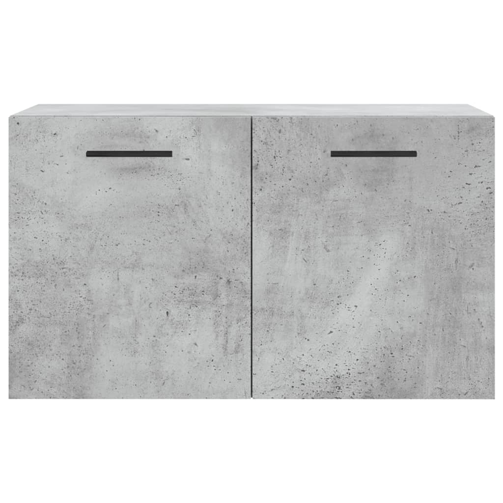Mobile a Parete Grigio Cemento 60x36,5x35 cm Legno Multistrato | homemem39
