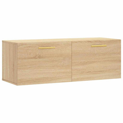 Mobile a Parete Rovere Sonoma 100x36,5x35 cm Legno Multistrato | homemem39