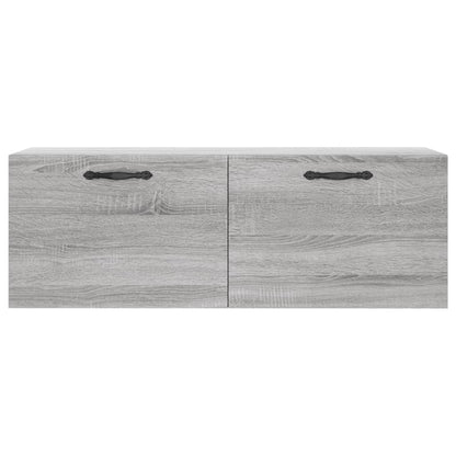 Mobile a Parete Grigio Sonoma 100x36,5x35 cm Legno Multistrato | homemem39