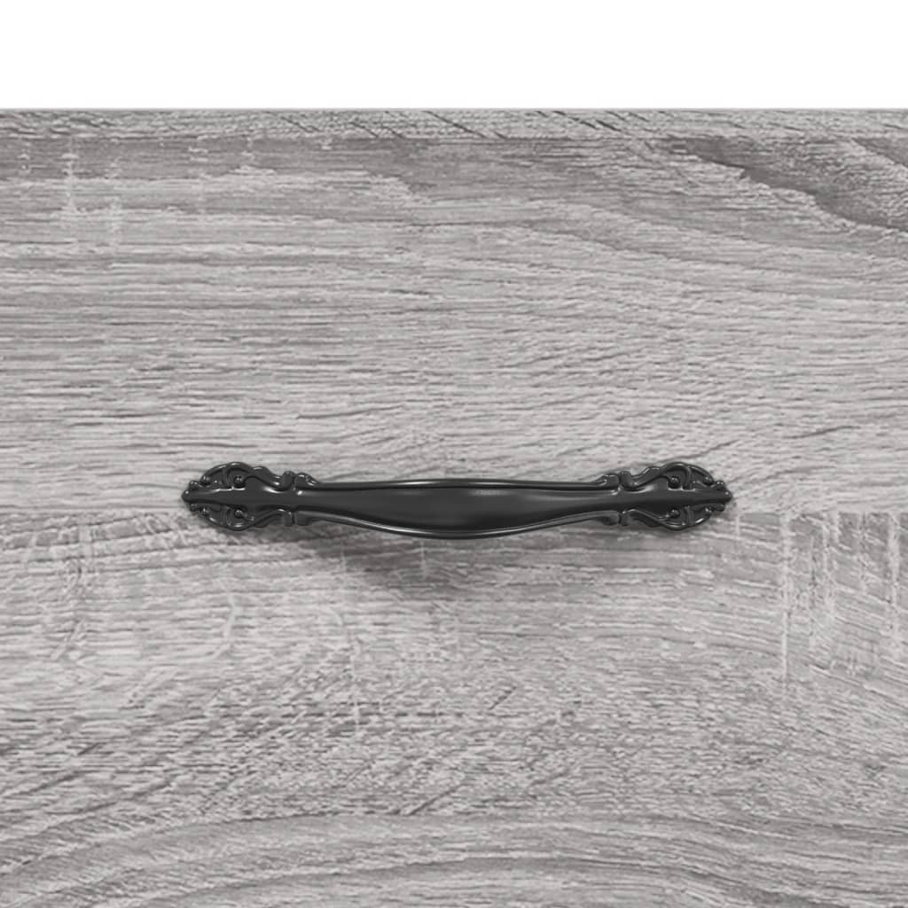Mobile a Parete Grigio Sonoma 100x36,5x35 cm Legno Multistrato | homemem39