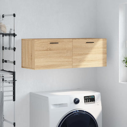 Mobile a Parete Rovere Sonoma 100x36,5x35 cm Legno Multistrato | homemem39