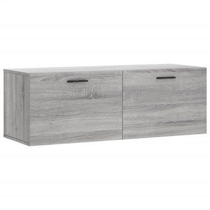 Mobile a Parete Grigio Sonoma 100x36,5x35 cm Legno Multistrato | homemem39