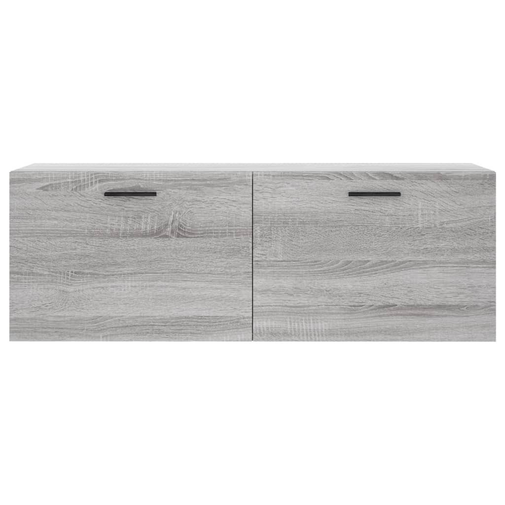 Mobile a Parete Grigio Sonoma 100x36,5x35 cm Legno Multistrato | homemem39