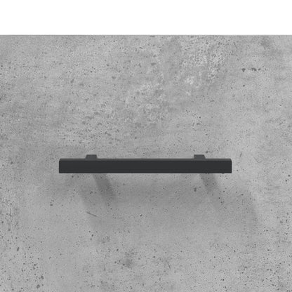 Mobile a Parete Grigio Cemento 100x36,5x35 cm Legno Multistrato | homemem39
