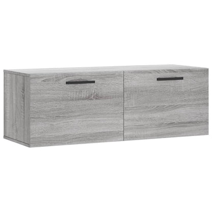 Mobile a Parete Grigio Sonoma 100x36,5x35 cm Legno Multistrato | homemem39