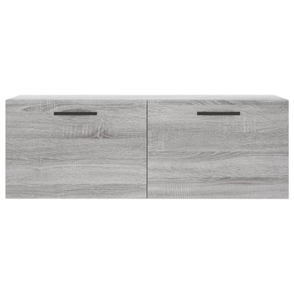 Mobile a Parete Grigio Sonoma 100x36,5x35 cm Legno Multistrato | homemem39