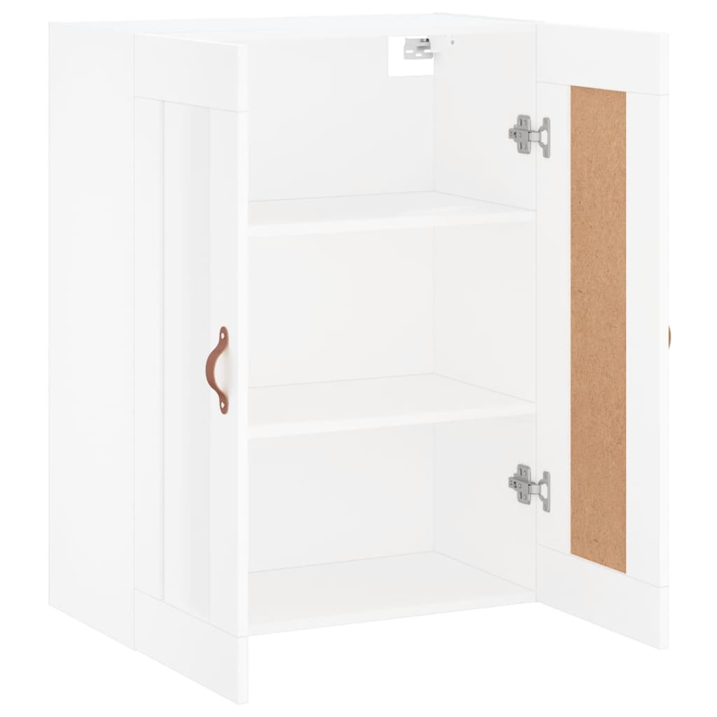 Mobile a Parete Bianco 69,5x34,90 cm in Legno Multistrato - homemem39