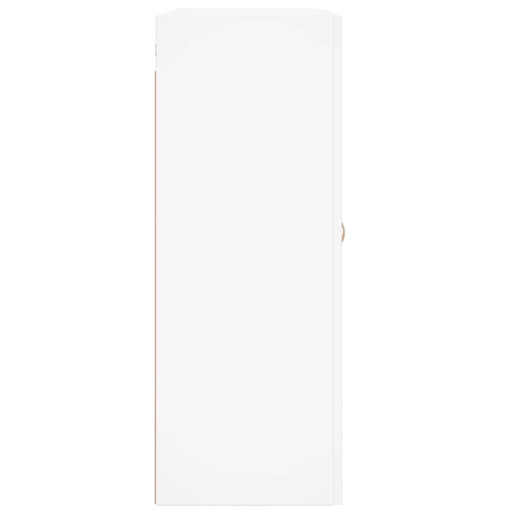 Mobile a Parete Bianco 69,5x34,90 cm in Legno Multistrato - homemem39