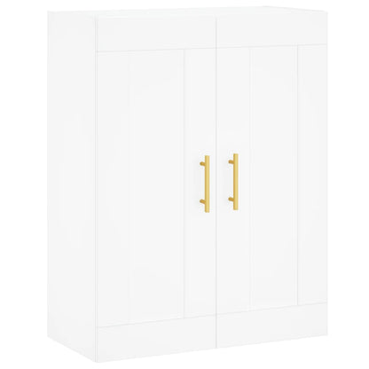 Mobile a Parete Bianco 69,5x34,90 cm in Legno Multistrato - homemem39