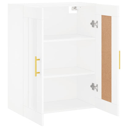 Mobile a Parete Bianco 69,5x34,90 cm in Legno Multistrato - homemem39