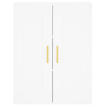 Mobile a Parete Bianco 69,5x34,90 cm in Legno Multistrato - homemem39