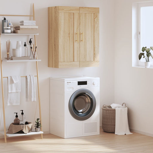Mobile a Parete Rovere Sonoma 69,5x34x90 cm Legno Multistrato - homemem39