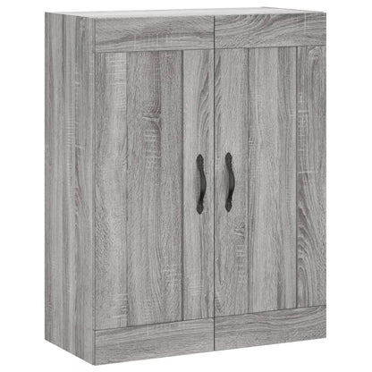 Mobile a Parete Grigio Sonoma 69,5x34x90 cm Legno Multistrato - homemem39