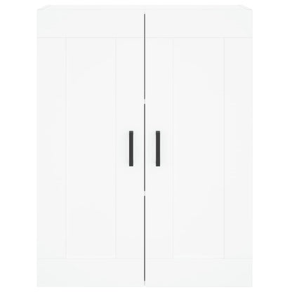 Mobile a Parete Bianco 69,5x34,90 cm in Legno Multistrato