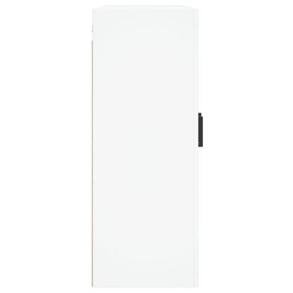 Mobile a Parete Bianco 69,5x34,90 cm in Legno Multistrato