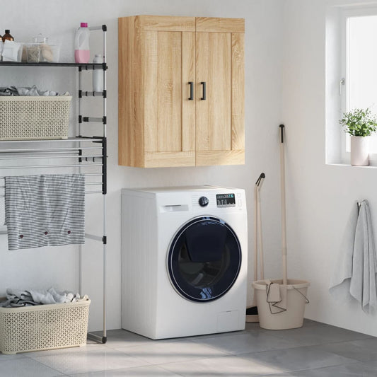 Mobile a Parete Rovere Sonoma 69,5x34x90 cm Legno Multistrato - homemem39