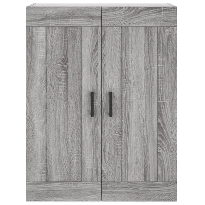 Mobile a Parete Grigio Sonoma 69,5x34x90 cm Legno Multistrato - homemem39