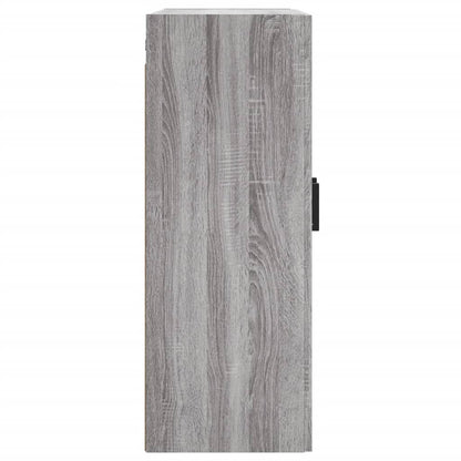 Mobile a Parete Grigio Sonoma 69,5x34x90 cm Legno Multistrato - homemem39