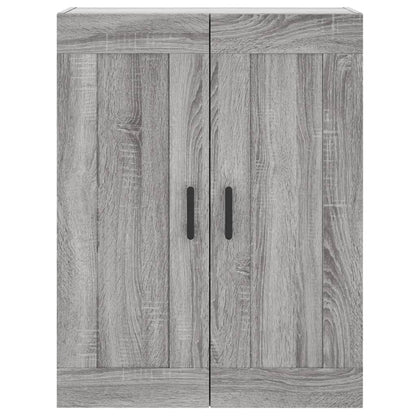 Mobile a Parete Grigio Sonoma 69,5x34x90 cm Legno Multistrato | homemem39