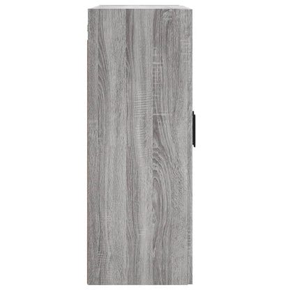 Mobile a Parete Grigio Sonoma 69,5x34x90 cm Legno Multistrato - homemem39