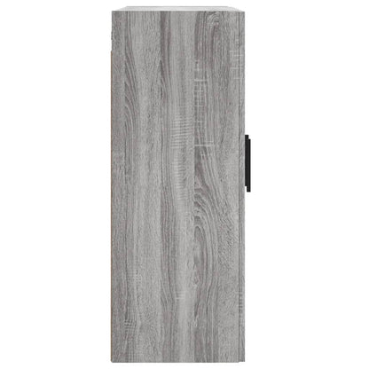 Mobile a Parete Grigio Sonoma 69,5x34x90 cm Legno Multistrato - homemem39