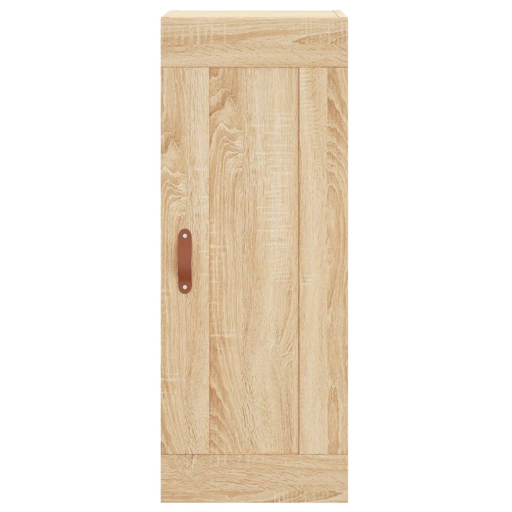 Mobile a Parete Rovere Sonoma 34,5x34x90 cm Legno Multistrato