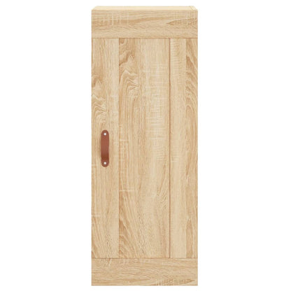 Mobile a Parete Rovere Sonoma 34,5x34x90 cm Legno Multistrato