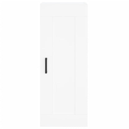 Armadietto a Muro Bianco 34,5x34x90 cm in Legno Multistrato - homemem39