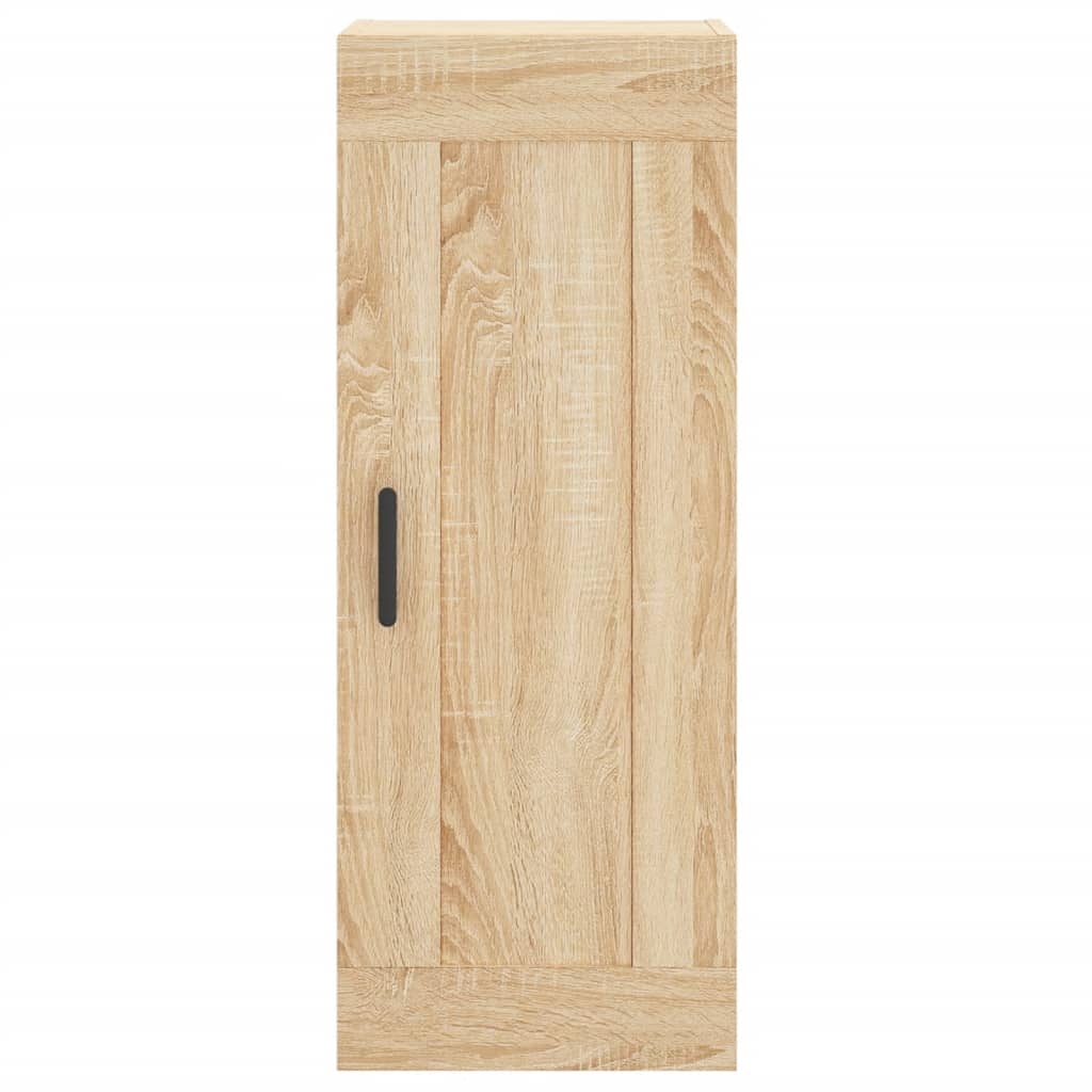 Mobile a Parete Rovere Sonoma 34,5x34x90 cm Legno Multistrato