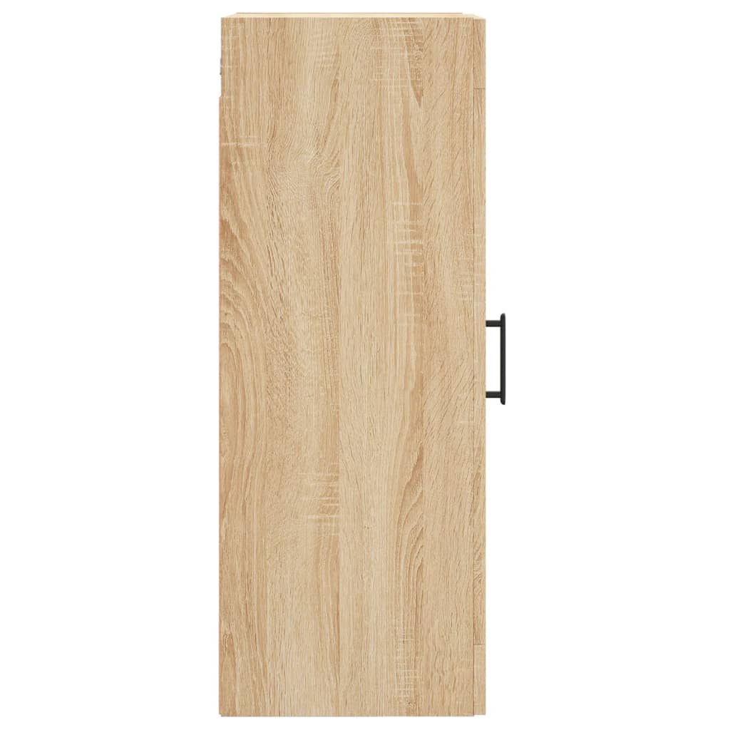 Mobile a Parete Rovere Sonoma 34,5x34x90 cm Legno Multistrato - homemem39