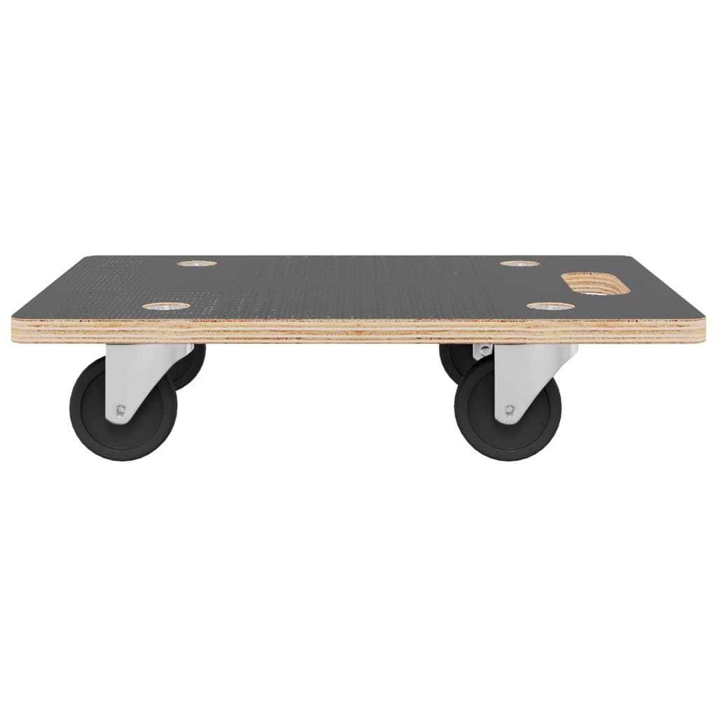 Pedane di Trasporto 2 pz Rettangolari 60x40x11,5 cm 250 kg