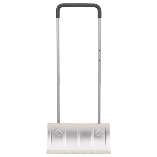Pala da Neve con Manico Allungabile Argento 61 cm Lama Acciaio - homemem39