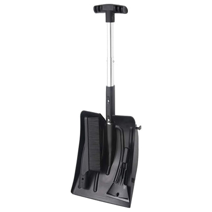Kit Pala da Neve 3 in 1 Nero in Alluminio - homemem39