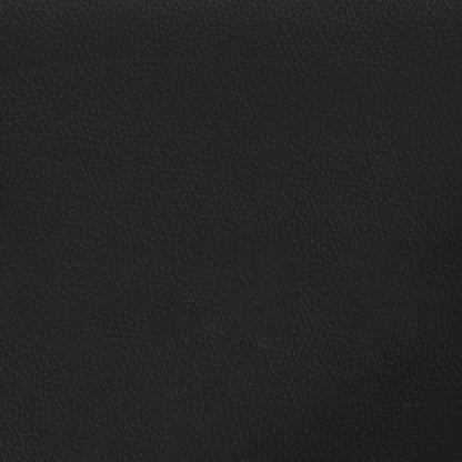 Divano Letto da Terra 2 in 1 Nero 112x174x55 cm Similpelle | homemem39