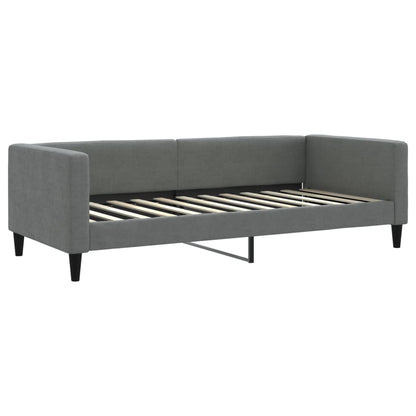 Letto da Giorno Grigio 90x200 cm in Tessuto | homemem39