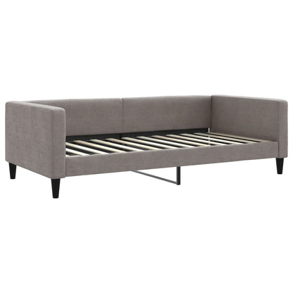 Letto da Giorno Tortora 100x200 cm in Tessuto