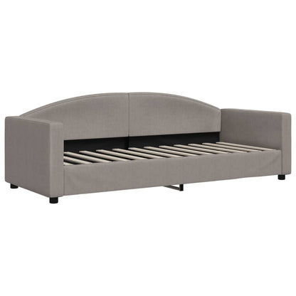 Letto da Giorno Tortora 80x200 cm in Tessuto