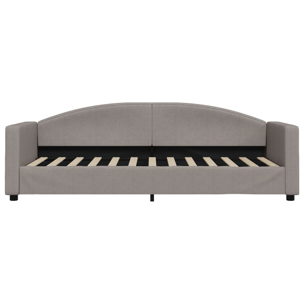 Letto da Giorno Tortora 80x200 cm in Tessuto