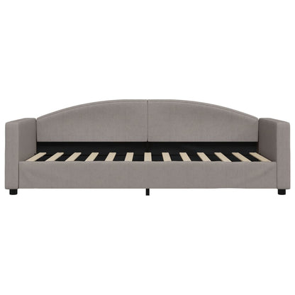 Letto da Giorno Tortora 80x200 cm in Tessuto