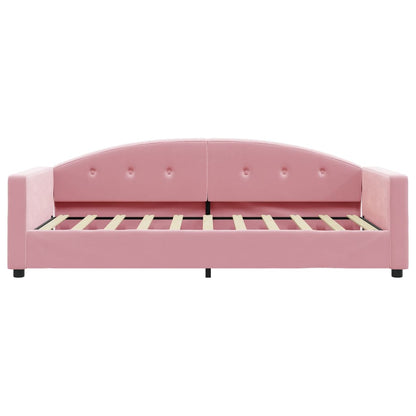 Letto da Giorno Rosa 80x200 cm in Velluto | homemem39