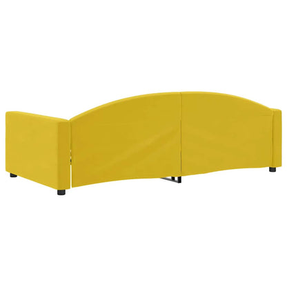 Letto da Giorno Giallo 100x200 cm in Velluto | homemem39