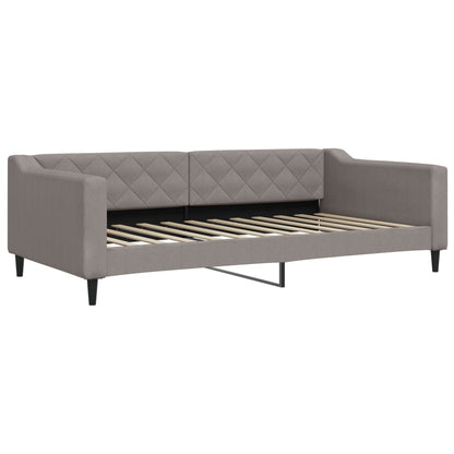 Letto da Giorno Tortora 100x200 cm in Tessuto | homemem39