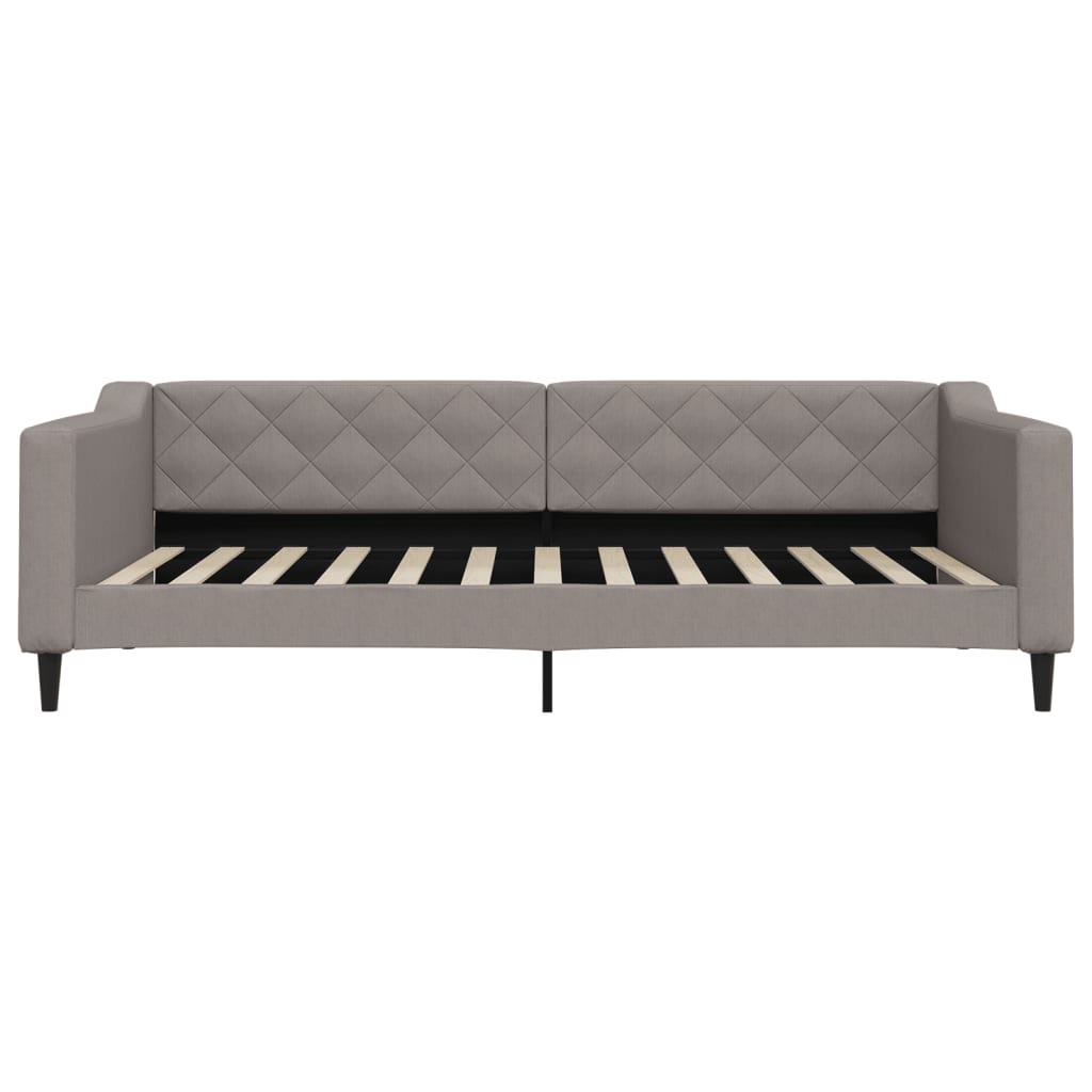 Letto da Giorno Tortora 100x200 cm in Tessuto | homemem39