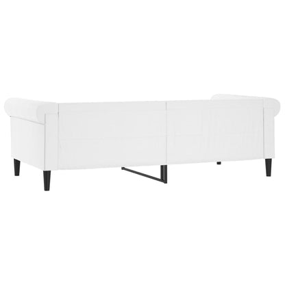 Letto da Giorno Bianco 80x200 cm in Similpelle - homemem39