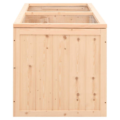 Gabbia per criceti 89,5x45x45 cm Legno massello di abete | homemem39