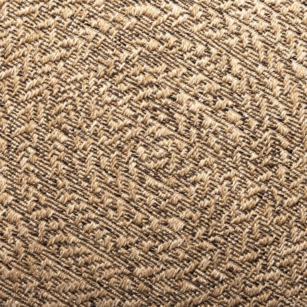 Tappeto ZIZUR 80x150 cm Aspetto Iuta per Interni ed Esterni - homemem39