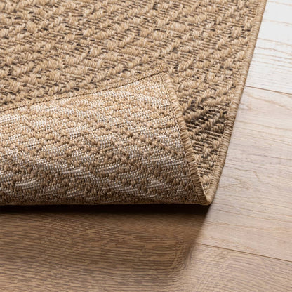 Tappeto ZIZUR 80x150 cm Aspetto Iuta per Interni ed Esterni - homemem39