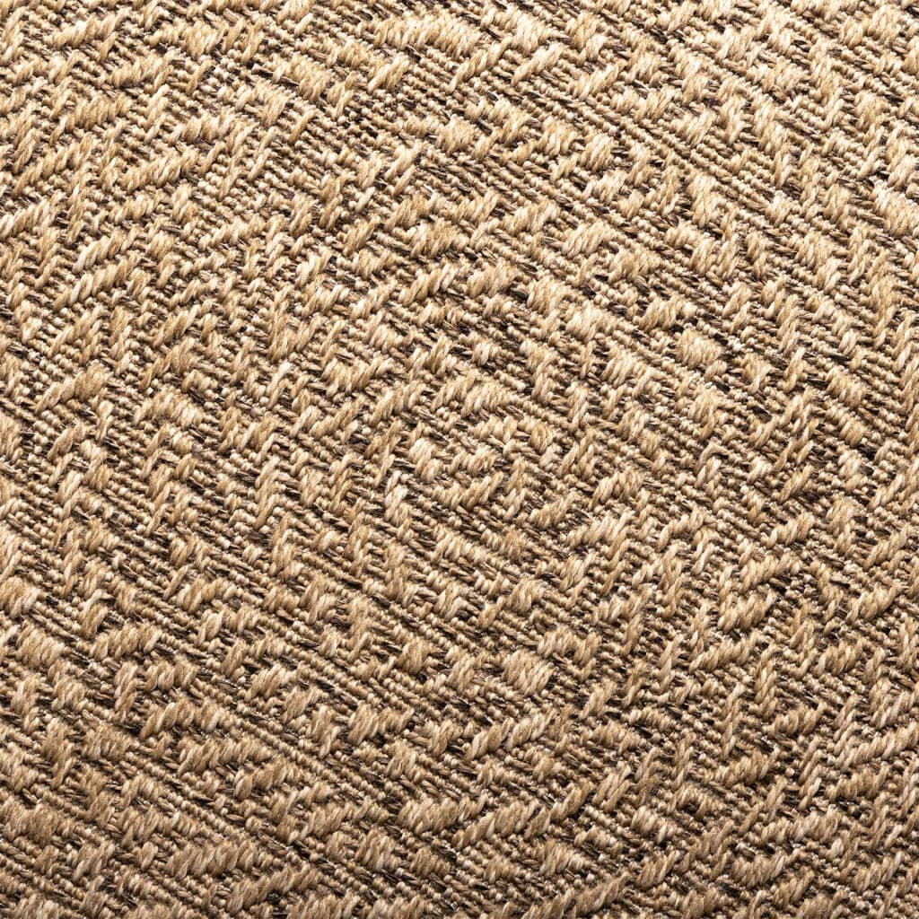 Tappeto ZIZUR 160x230 cm Aspetto Iuta per Interni ed Esterni