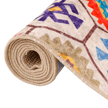 Tappeto Lavabile Multicolore 80x300 cm Antiscivolo - homemem39