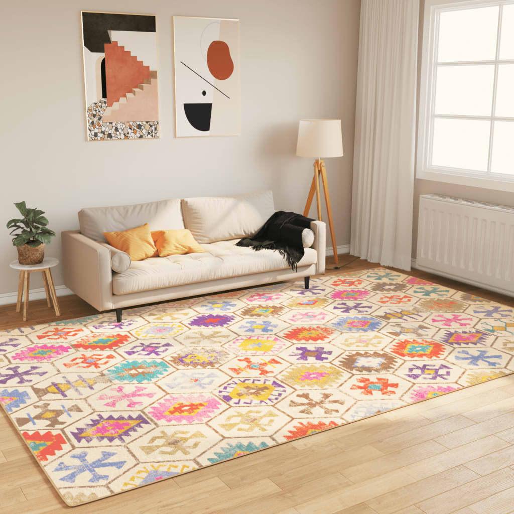 Tappeto Lavabile Multicolore 190x300 cm Antiscivolo - homemem39